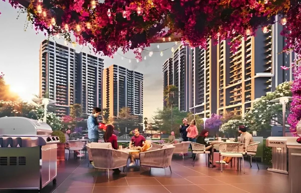 Levante Residences rooftop lounge